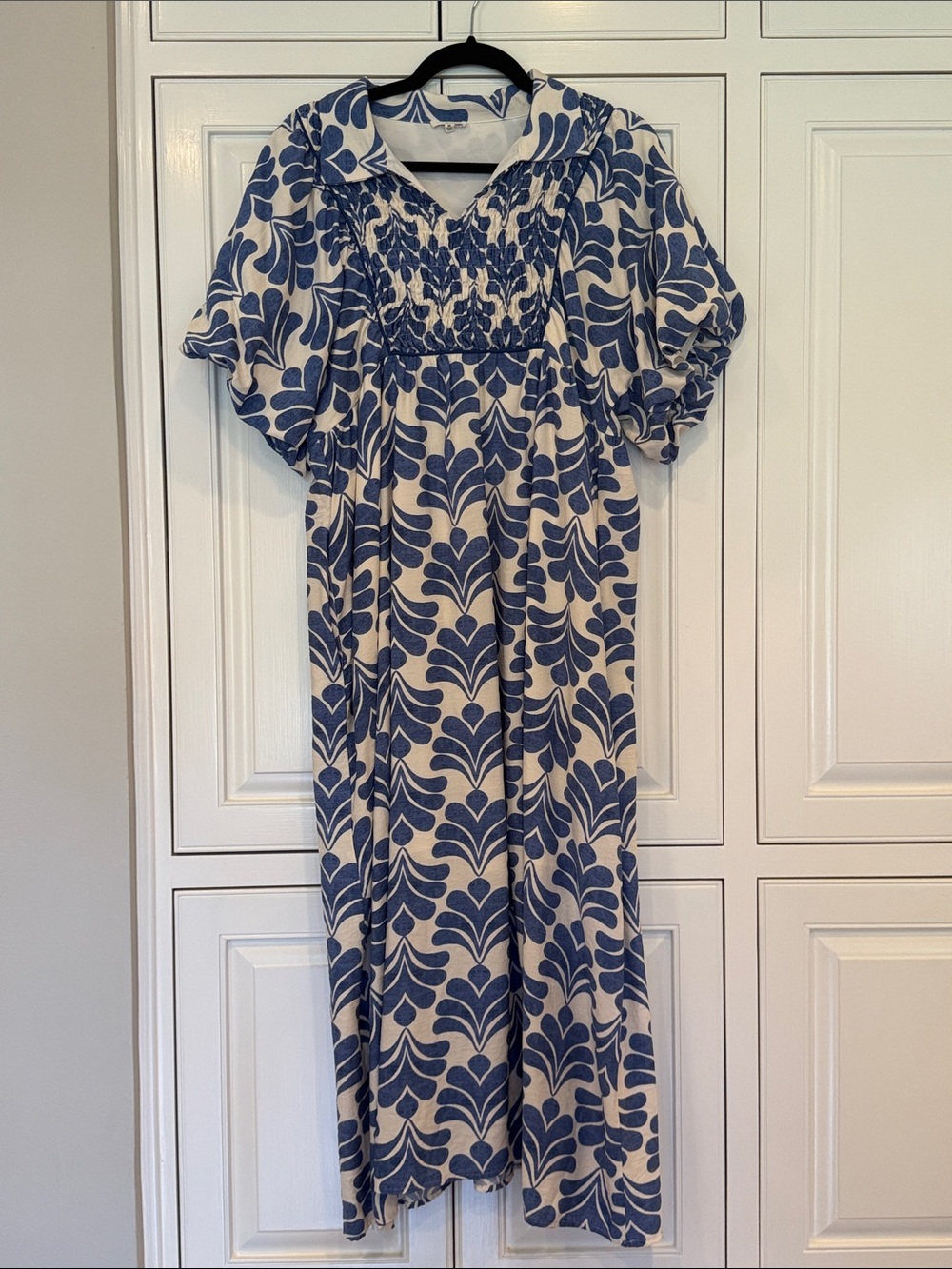 Jodifl Blue and White Dress-so cute!!💙